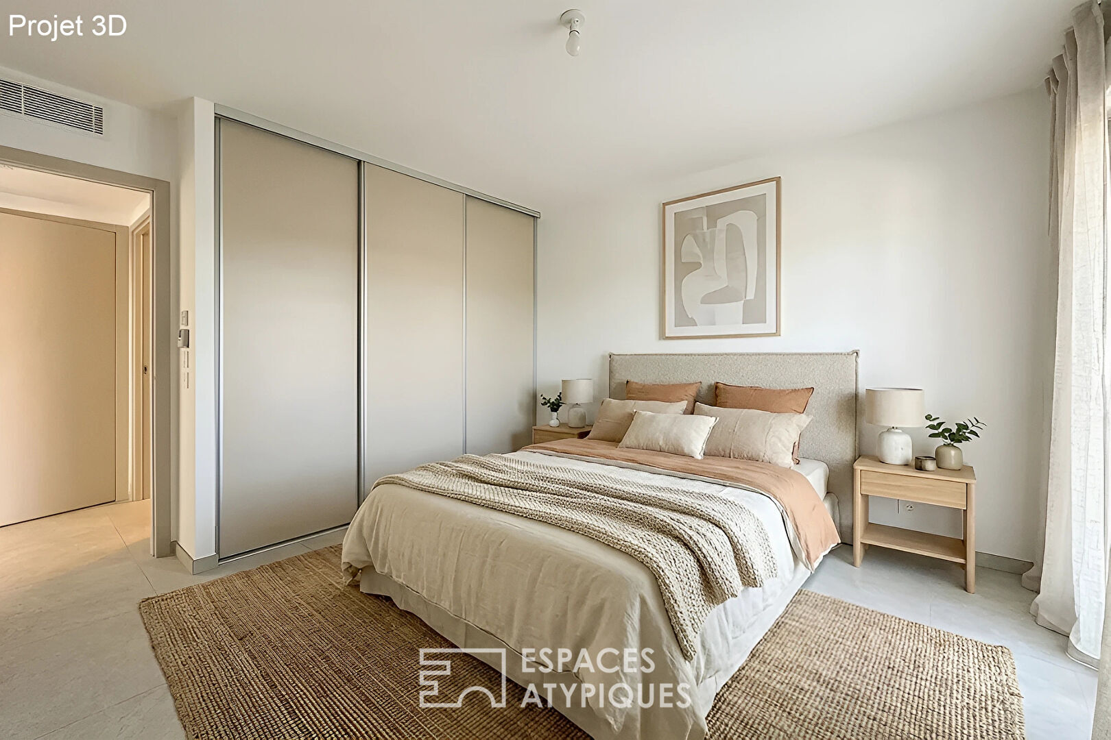 Appartement contemporain au coeur d&rsquo;un écrin naturel