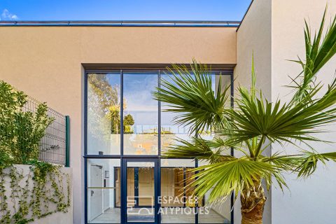 Appartement contemporain au coeur d&rsquo;un écrin naturel