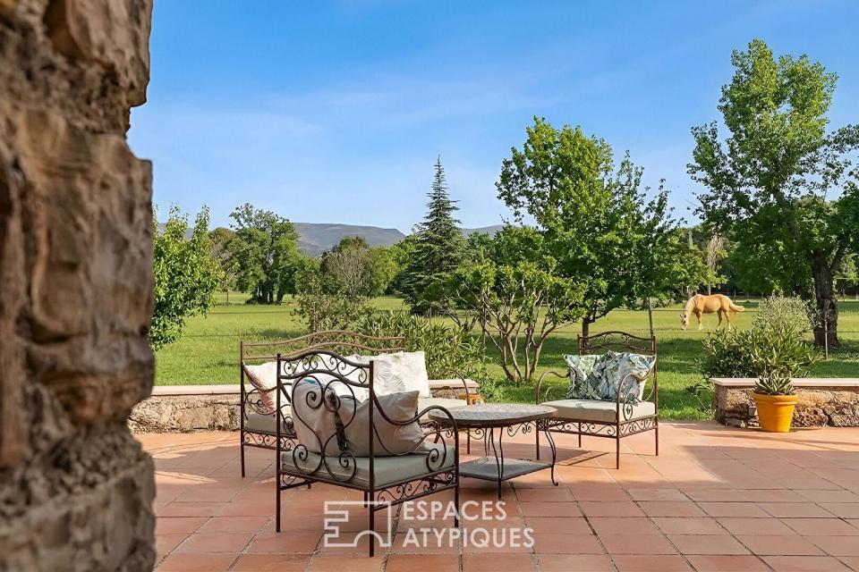 Bastide Provençale au coeur d’un domaine préservé