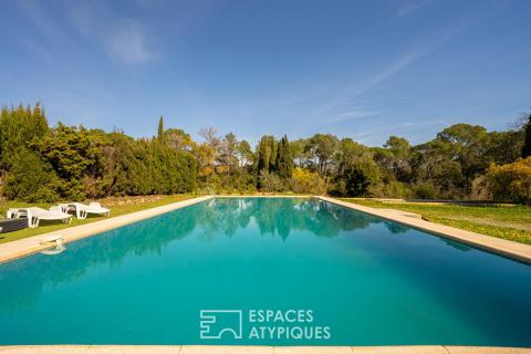 Héritage de pierre au coeur des vignes : un écrin pensé pour maison d&rsquo;hôtes