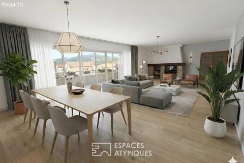 Apartment with rooftop terrace to be reinvented