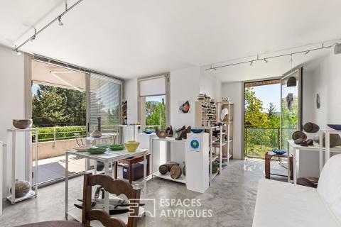 Maison d&rsquo;artiste aux 2 visages