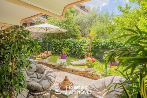 Appartement de prestige avec jardin