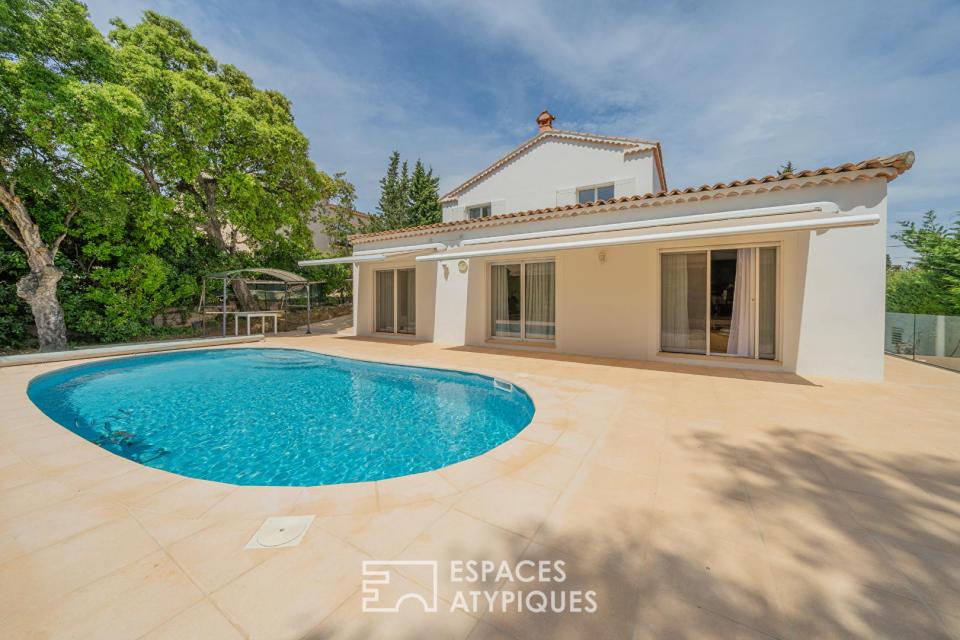 Villa Néo-provençale avec Piscine, secteur des plages