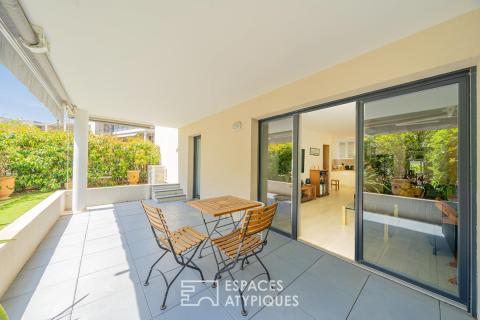 Appartement avec terrasse et piscine sur le toit
