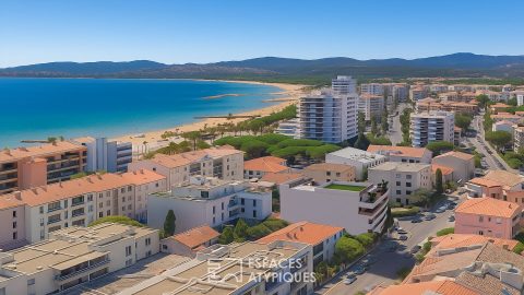 Grand appartement T4 avec terrasse et tout à pied