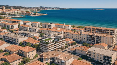 Grand appartement T4 avec terrasse et tout à pied