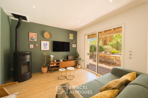 Villa contemporaine dans domaine sécurisé