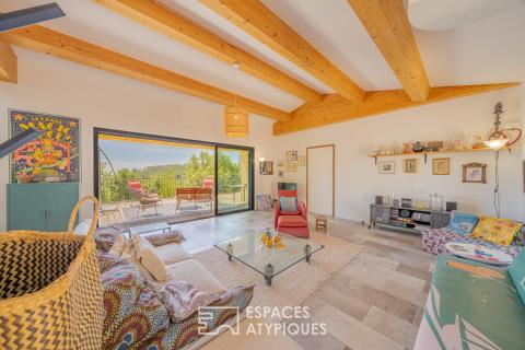 Maison d&rsquo;architecte entre nature, lumière et horizon méditerranéen
