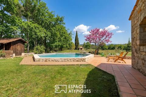 Bastide Provençale au coeur d&rsquo;un domaine préservé d&rsquo;1,8 hectares