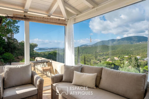 Maison d&rsquo;architecte avec vue mer