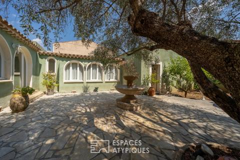 Villa bourgeoise Art Déco de 1920 avec piscine en coeur de ville
