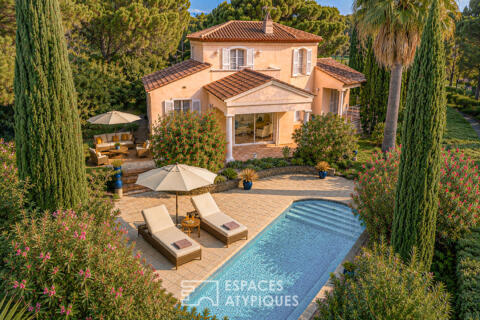 Une villa provençale au caractère affirmé en bordure de golf