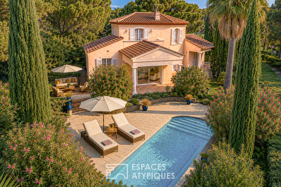 Une villa provençale au caractère affirmé en bordure de golf