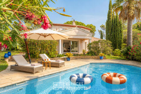 Une villa provençale au caractère affirmé en bordure de golf