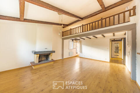 Appartement de Charme avec Loggia et Mezzanine