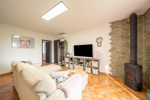 Appartement esprit maison avec vue dégagée