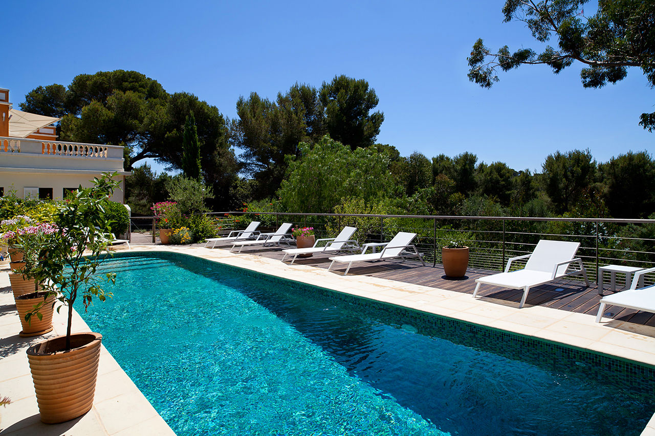 Propriété avec toit terrasse vue mer à Giens