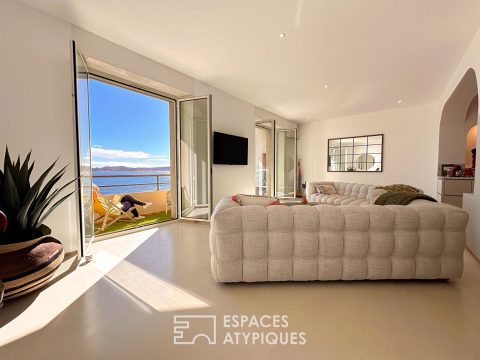 Appartement contemporain avec balcon vue mer