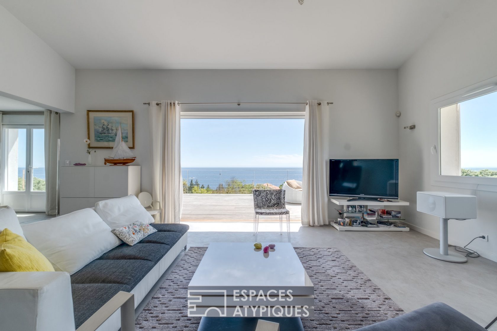 villa contemporaine vue mer panoramique