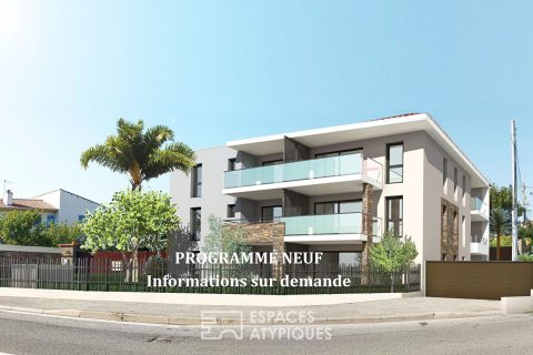 New 4-room apartment on the top floor with terrace