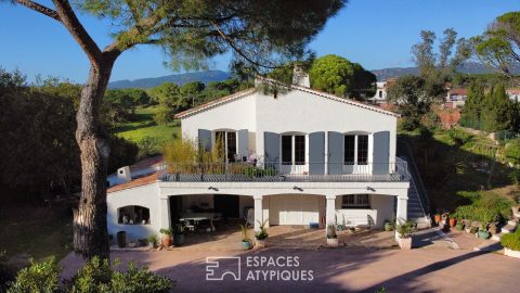 Family villa in a peaceful setting