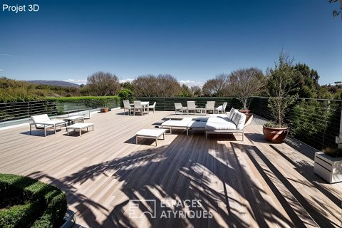Apartment with XXL roof terrace