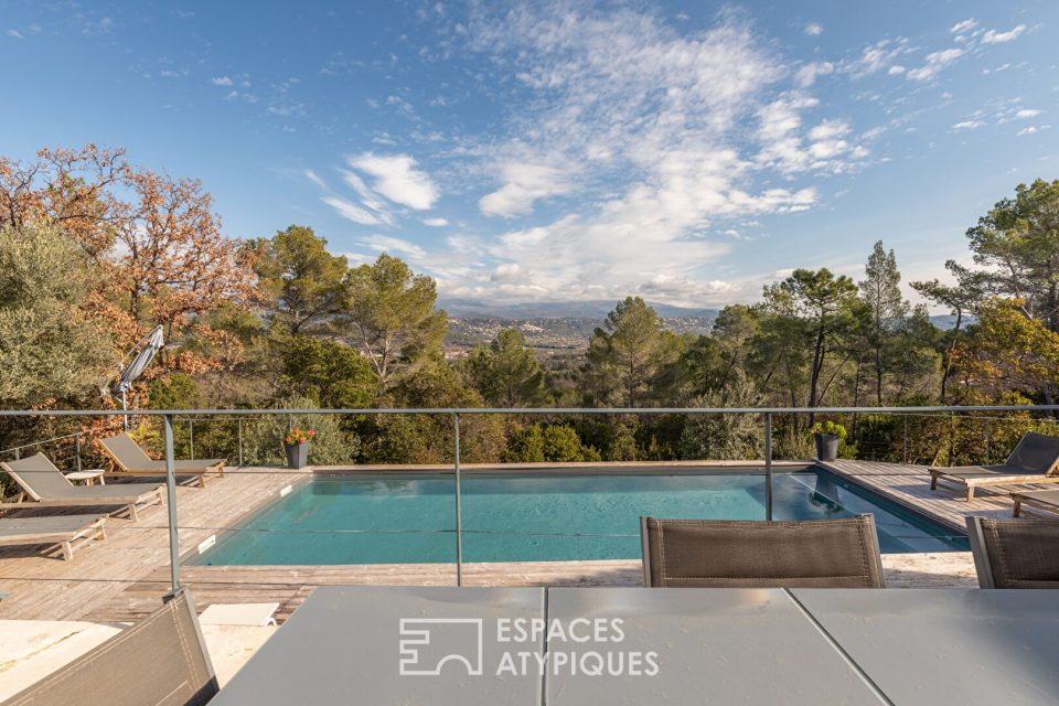 Maison d'architecte avec vue panoramique