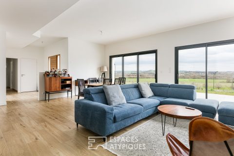 Contemporary with a view of Isle Jourdain