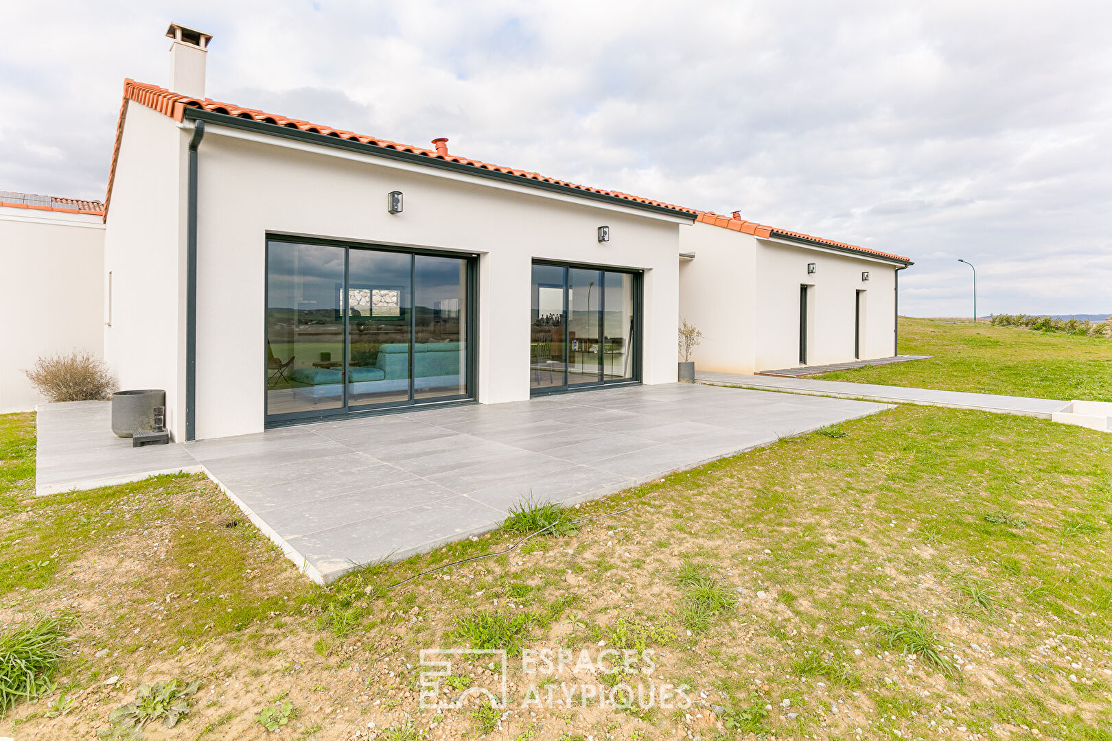 Contemporary with a view of Isle Jourdain