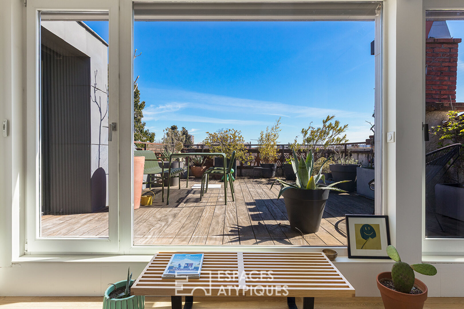 Duplex d’exception avec terrasse en plein coeur du Busca