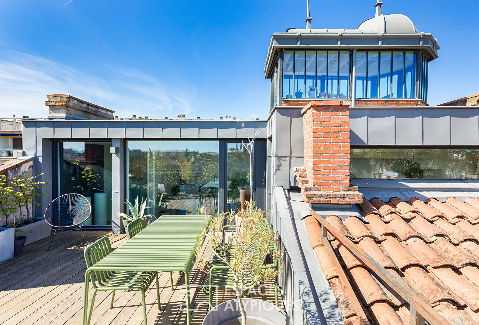 Duplex d’exception avec terrasse en plein coeur du Busca