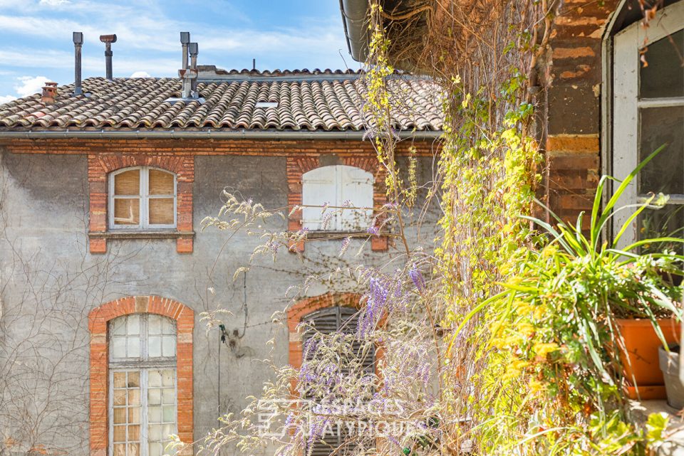 Appartement en dernier étage  au coeur du centre historique de Toulouse