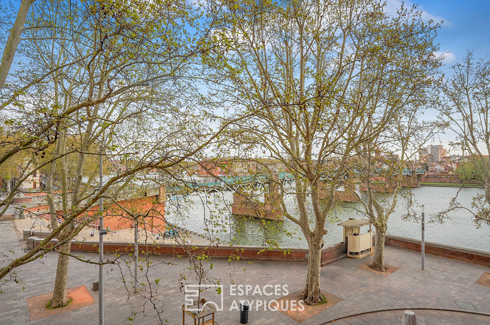 Appartement T2 vue Garonne