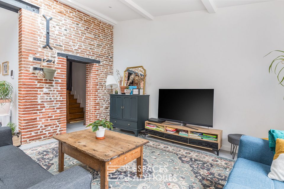 Maison de village rénovée avec studio indépendant et piscine