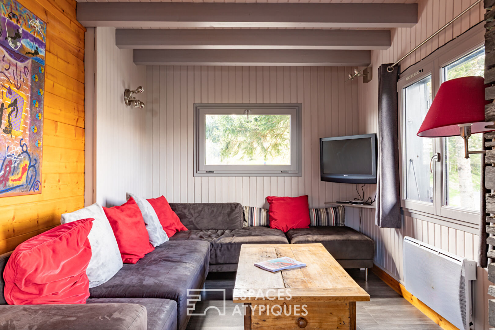 Chalet avec vue exceptionnelle dans les Pyrénnées ariégeoise à Guzet