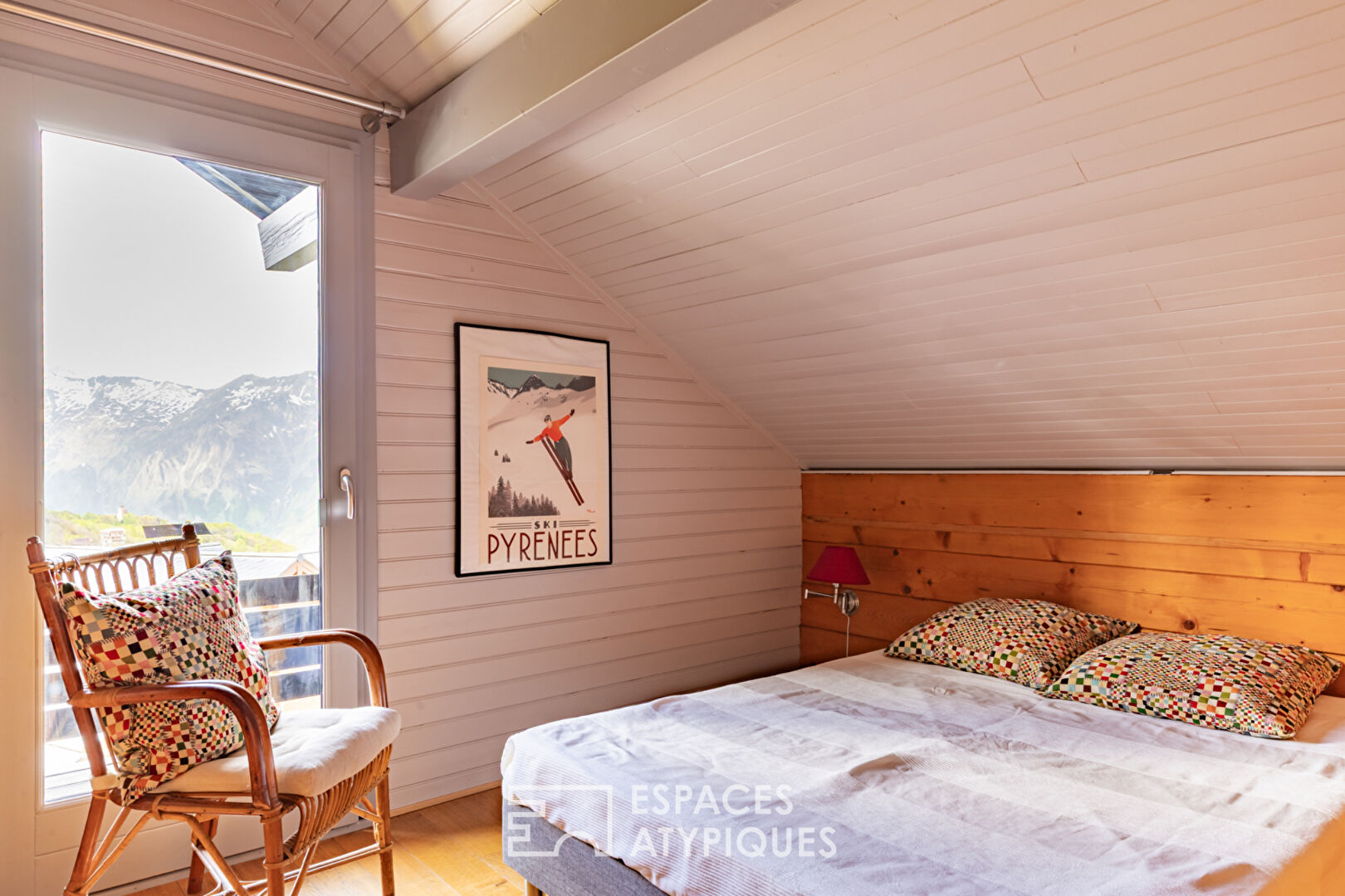 Chalet avec vue exceptionnelle dans les Pyrénnées ariégeoise à Guzet