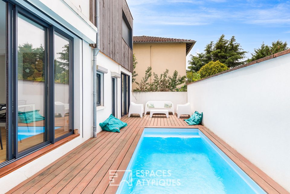 Maison familiale avec piscine à la Côte Pavée