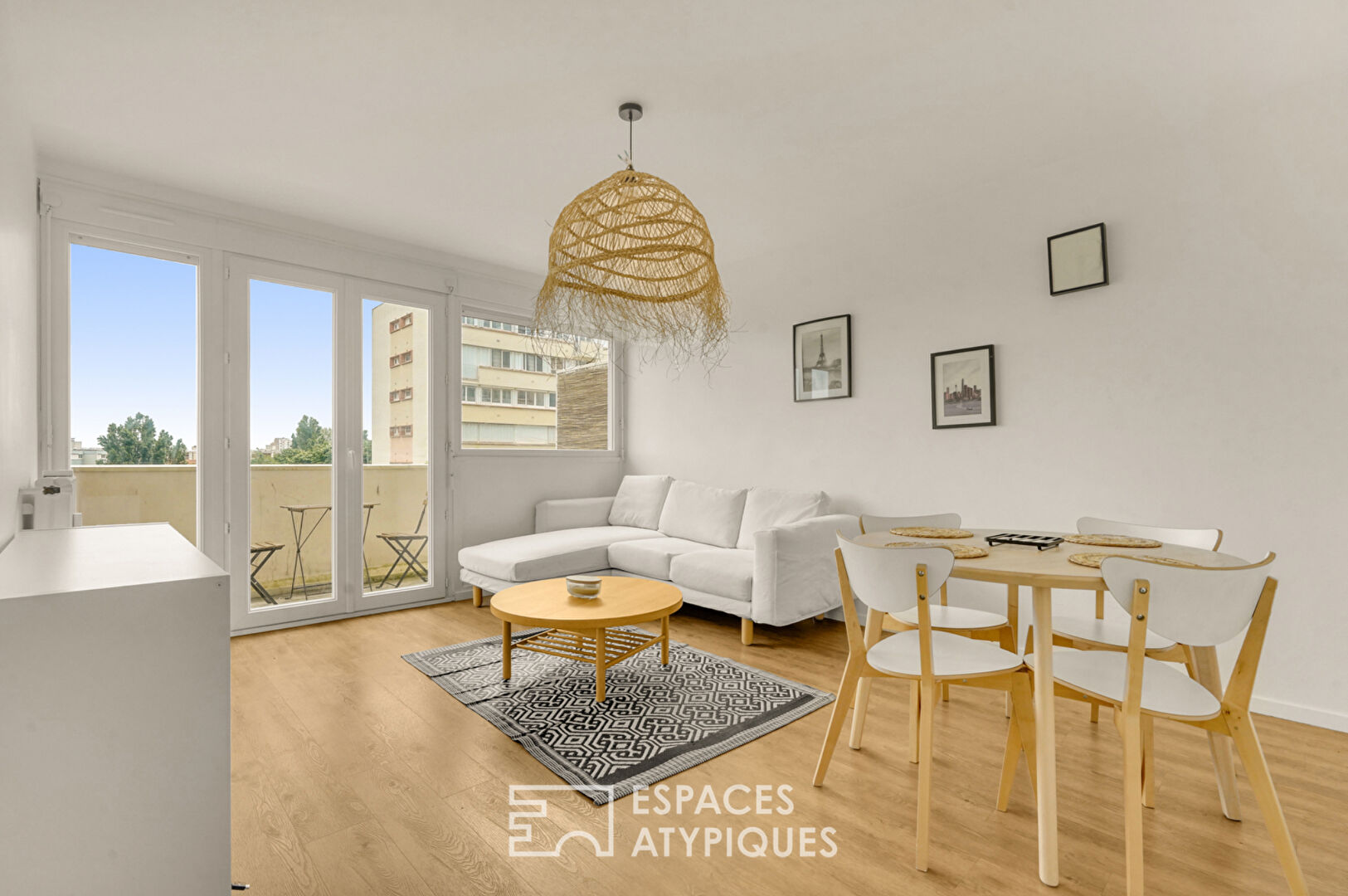 Appartement rénové avec vue dégagée à Toulouse