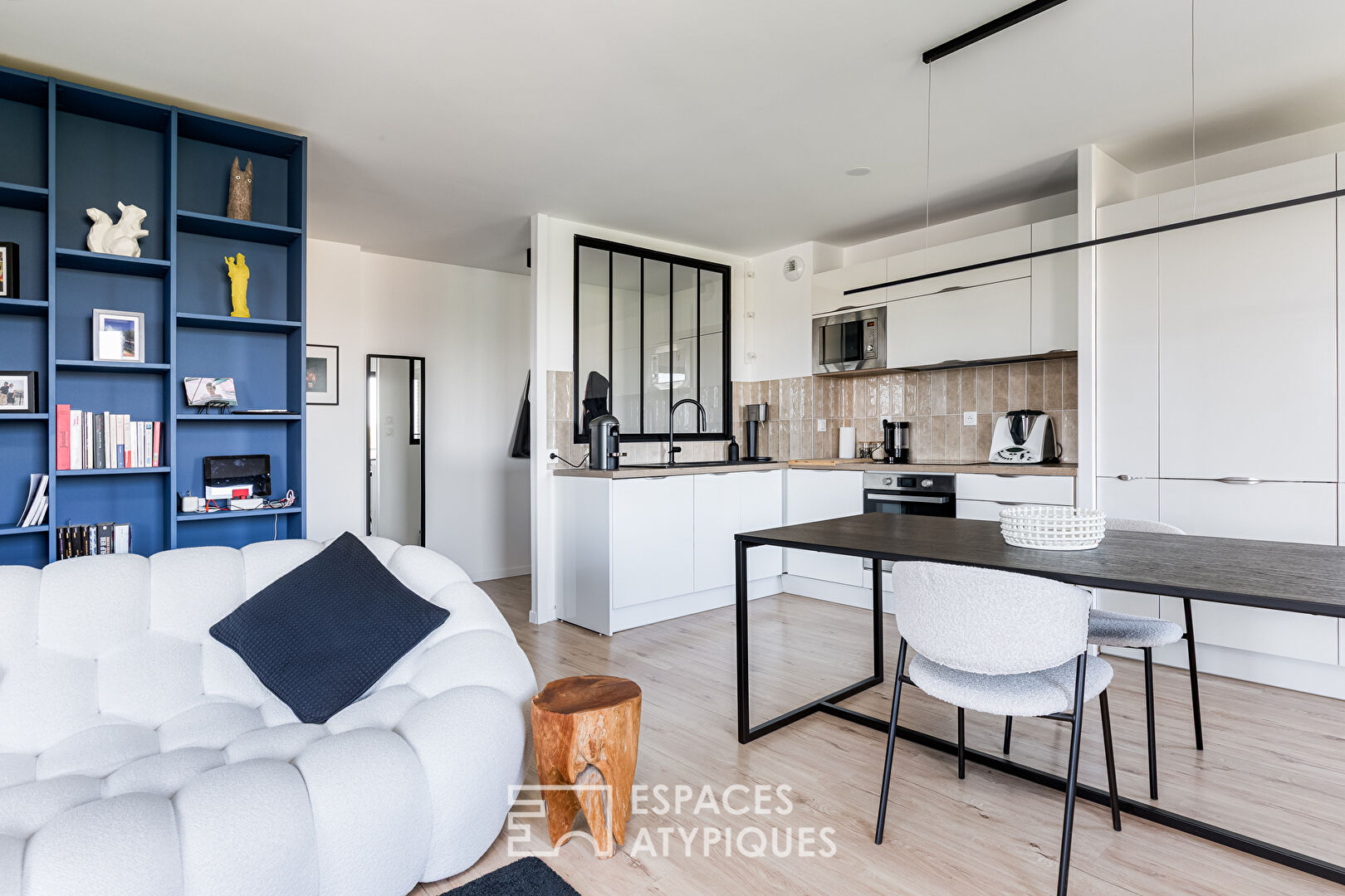 Appartement rénové par un architecte avec terrasse et vue Garonne