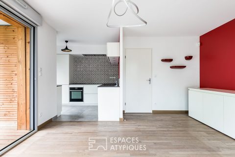 Duplex en dernier étage avec terrasses