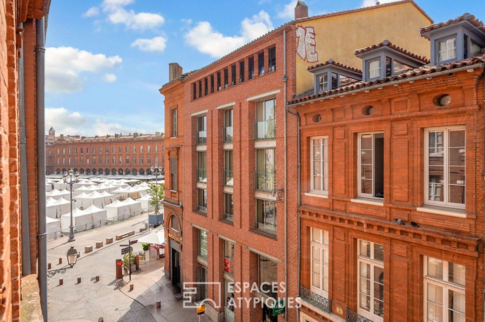 Appartement rénové au coeur du Capitole