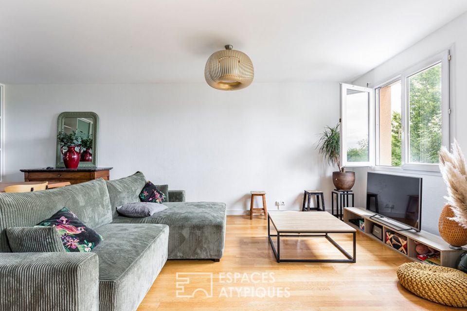 Appartement et terrasse avec vue Toulouse quartier Jolimont