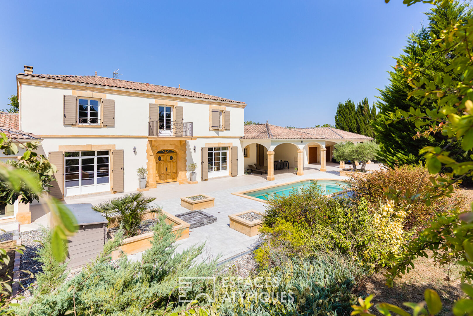 Villa d’architecte  sans vis à vis à 25 minutes de Toulouse
