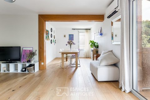 Top-floor apartment in the La Terrasse district
