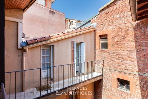 Studio au calme et au coeur du centre historique de Toulouse.
