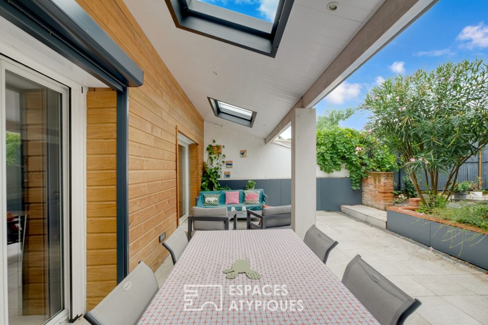 Au coeur de Fonsorbes, maison rénovée avec jardin intimiste