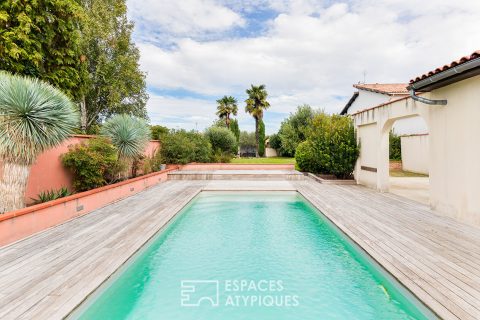 Former 19th century bakehouse converted into a town house in Cornebarrieu