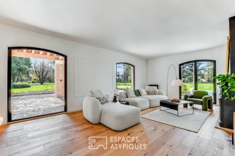 Maison de caractère rénovée en contemporain proche de Toulouse