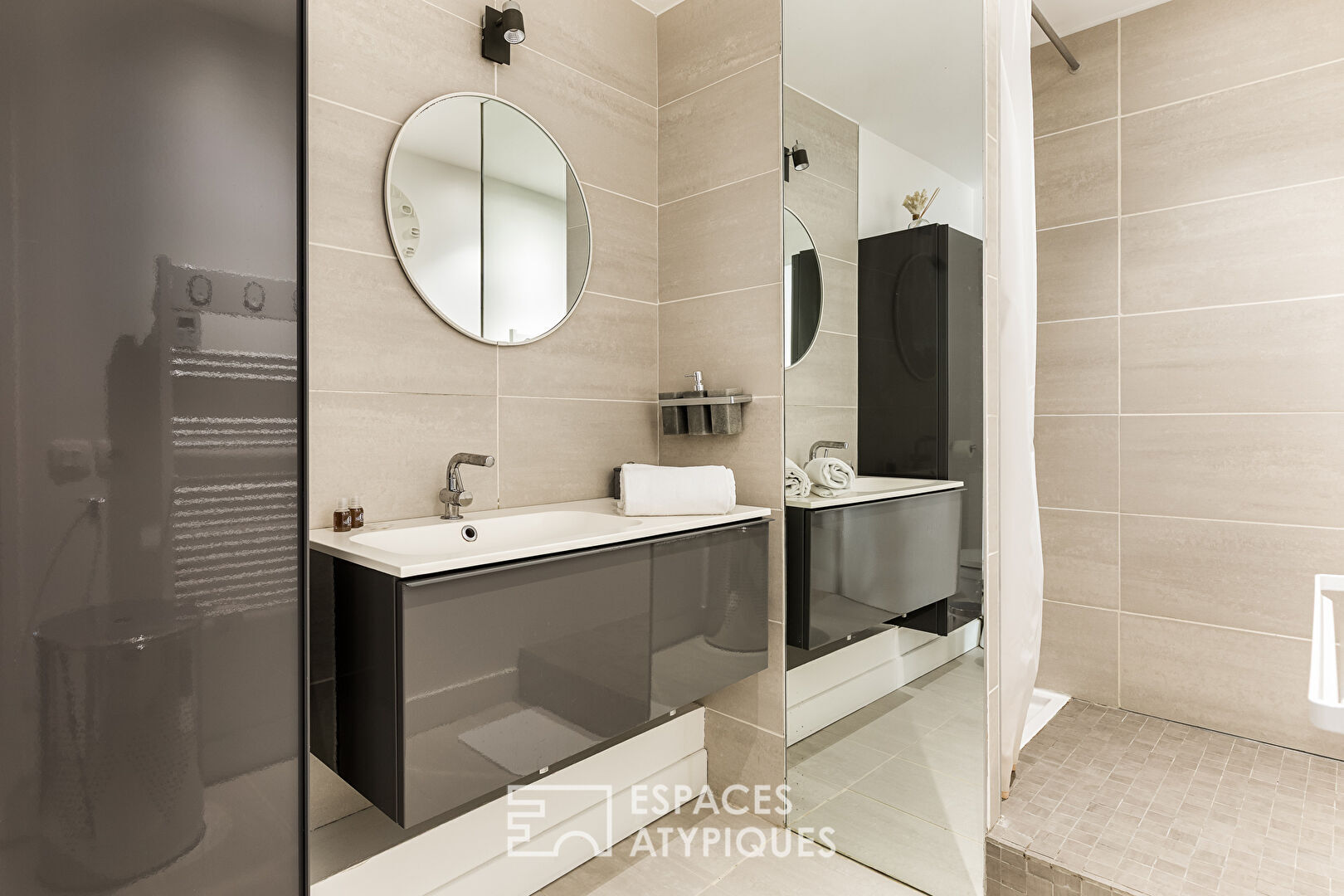 Appartement rénové en contemporain dans une toulousaine à Purpan